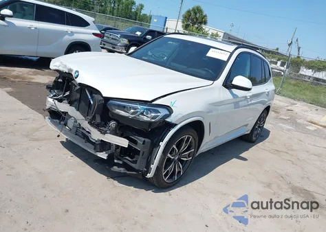 2022 BMW X3 xDrive30I из США, поврежденный, VIN 5UX53DP06N9K02837